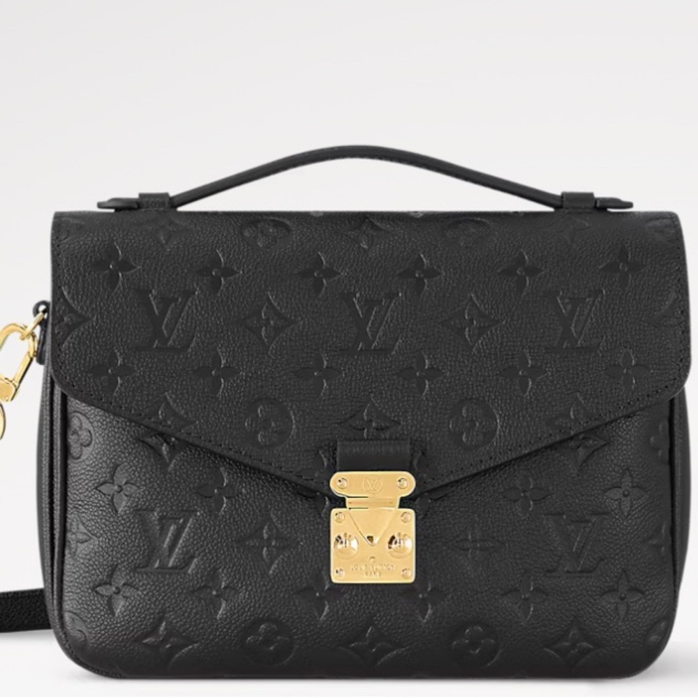 Louis Vuitton Black Pouchette Metis